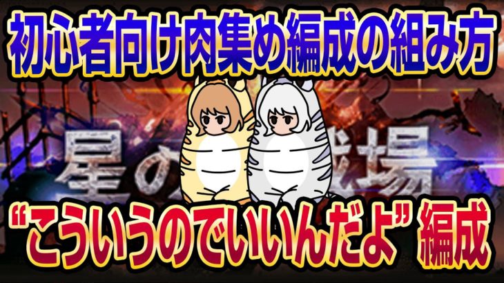 【グラブル】初心者向け古戦場肉集め編成の組み方｜”こういうのでいいんだよ”編成【GBF】