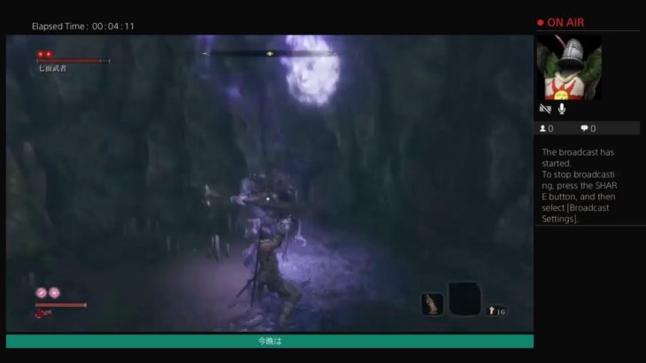 [SEKIRO] 本日の七面武者 [隻狼]