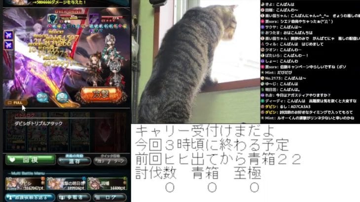 グラブル　金・土・日曜日のスパバハキャリーと他のクエストもやります配信　ライブ#４５６