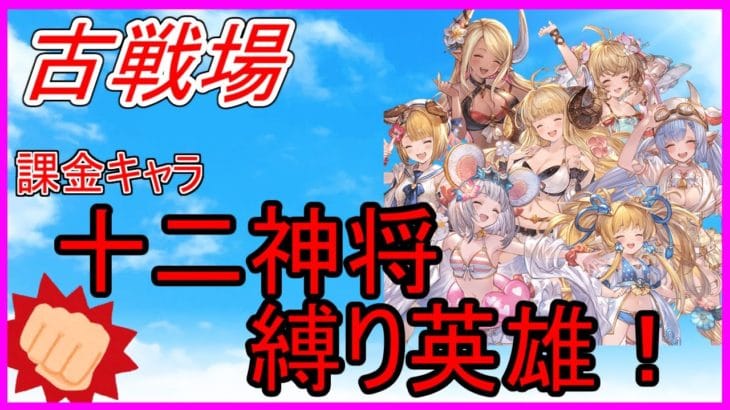 【グラブル】ガチャキャラ十二神将だけで英雄目指す！　～最終日後編～