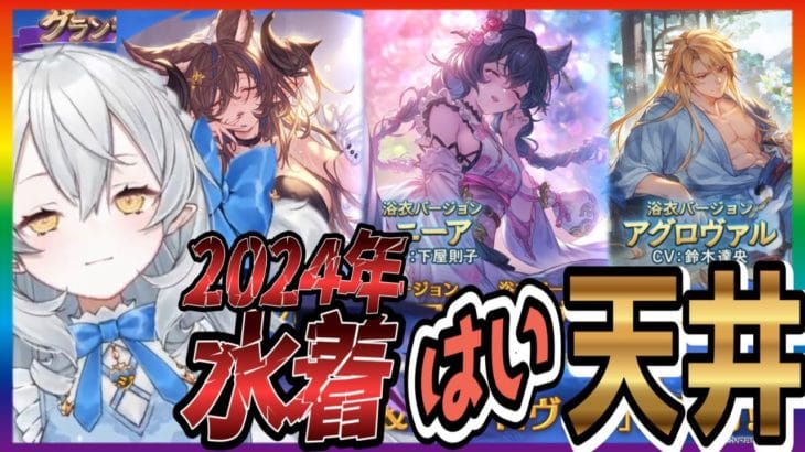 【グラブル】2024年の水着は2回目の天井なのです(⁠ ⁠ꈍ⁠ᴗ⁠ꈍ⁠)b