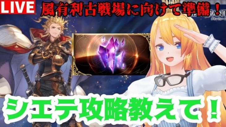 【グラブル】シエテH L入室チャレンジ！？ガンガン行くぞ！【カドミツ/Vtuber】