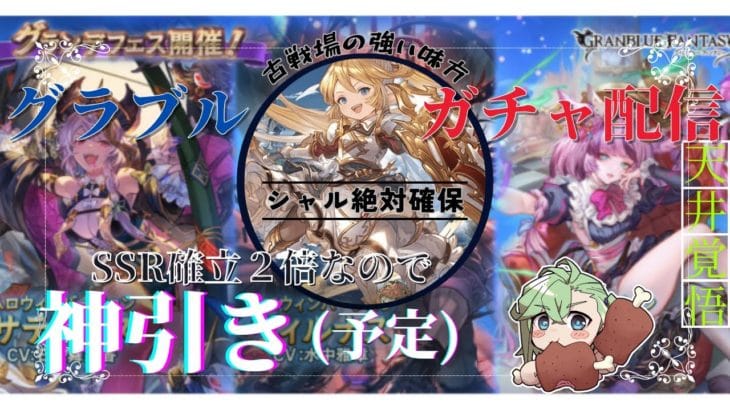 【ガチャ配信】グランデフェス！新ハロウィンキャラ＆リミシャルロッテ欲しい！【#グラブル】