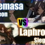 [GBVSR] (4K) Granblue Fantasy Versus Rising Rank match  Koemasa (Galleon) vs Laphroaig (Siegfried)