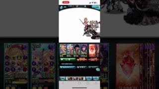 【グラブル】闇古戦場200hell手動48s（団バフなし）