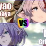[GBVSR] (4K) Granblue Fantasy Versus Rising Rank match  Koyao (Narmaya) vs Dim (Grimnir)