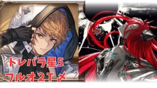 【ドレバラ】風有利ドレバラ星5グローリー2T〆フルオ【グランブルーファンタジー】