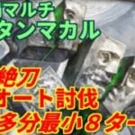 【グラブル】風禁禍マルチ マクタンマカル　フルオートソロ 凱風絶刀８ターン討伐