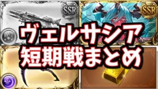 ヴェルサシアを用いた短期戦の強いところと微妙なところを真面目に解説するだけの動画【グラブル】