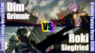 [GBVSR] (4K) Granblue Fantasy Versus Rising Rank match  Dim (Grimnir) vs Roki (Siegfried)