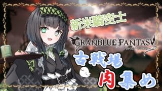 【#グランブルーファンタジー】古戦場スタート！肉集めするぞ～～！！【＃憩いづも】【＃Vtuber】